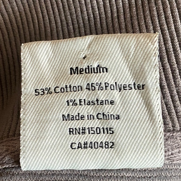 Varley Vine Pullover in Deep Charcoal Ottoman Ribbed Fabric Size M - Picture 11 of 11